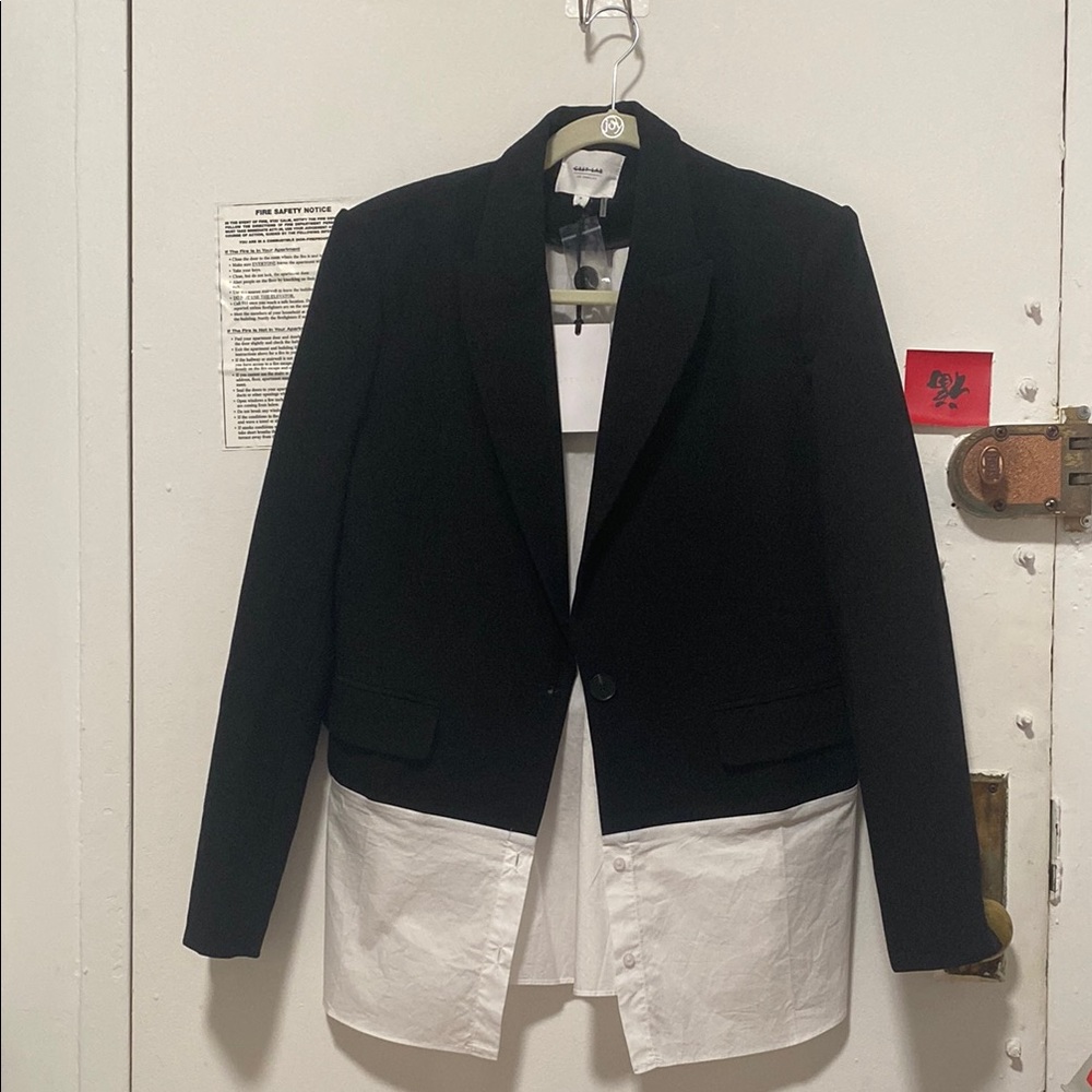 GREY LAB Black and White Blazer - new with tag